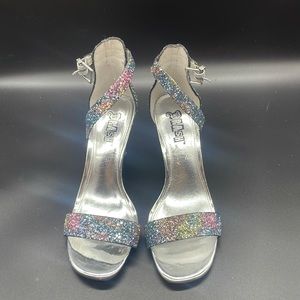 Brash glitter heels size 6